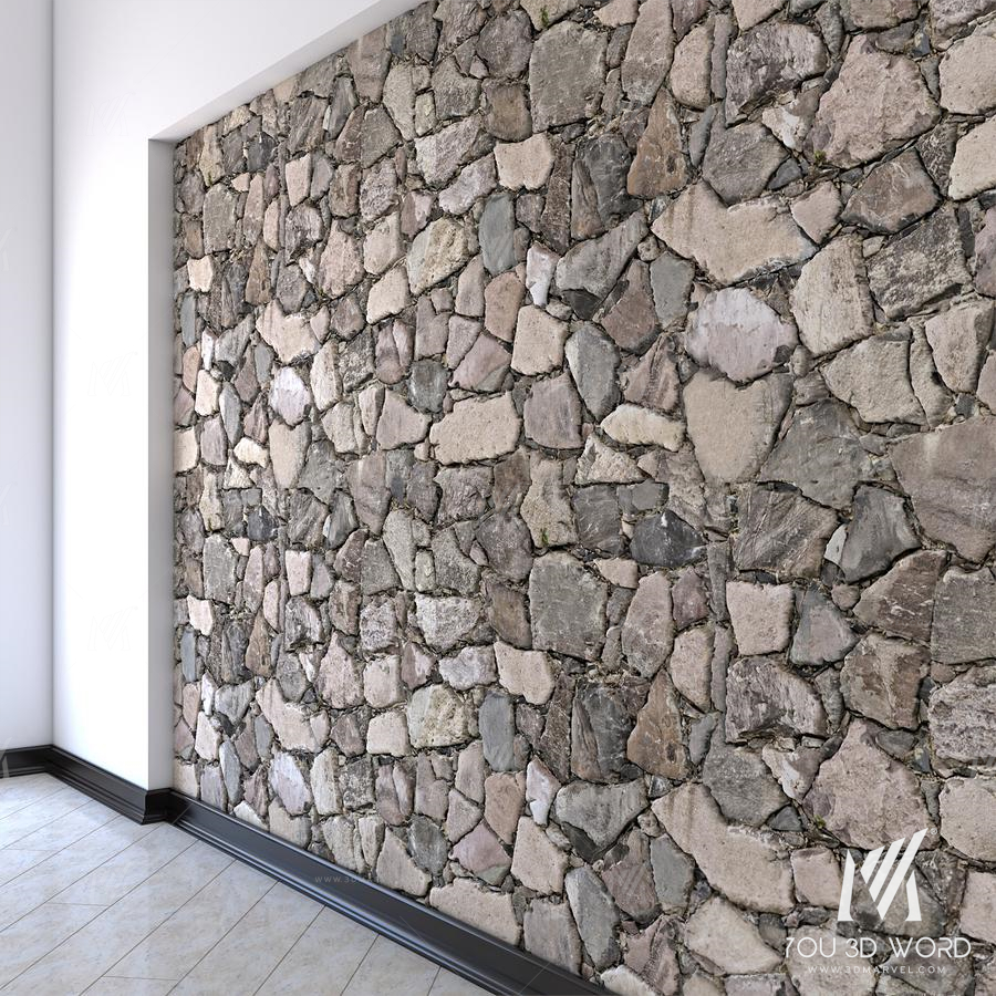 Butovaya masonry from natural stones